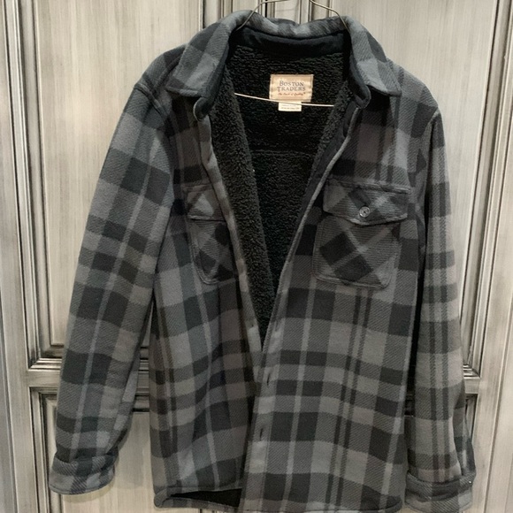 Boston Traders Jackets & Blazers - Boston Trader Flannel Jacket